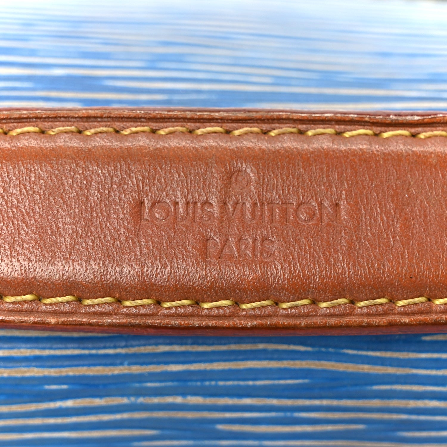 Louis Vuitton Epi Reverse Monogram Pochette Metis Denim Light 10 of 14