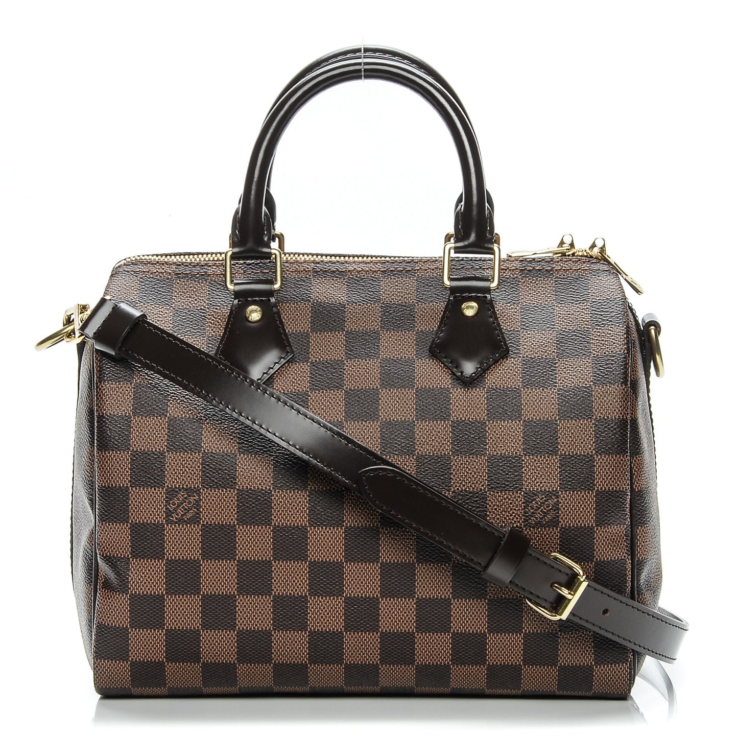 Damier Ebene Speedy Bandouliere 25