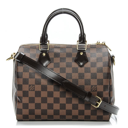 Louis Vuitton Damier Ebene Speedy Bandouliere 25 1 of 7