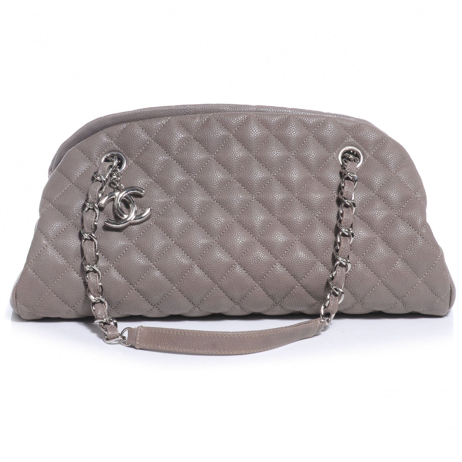 Chanel Caviar Quilted Medium Just Mademoiselle Grey 1 of 8