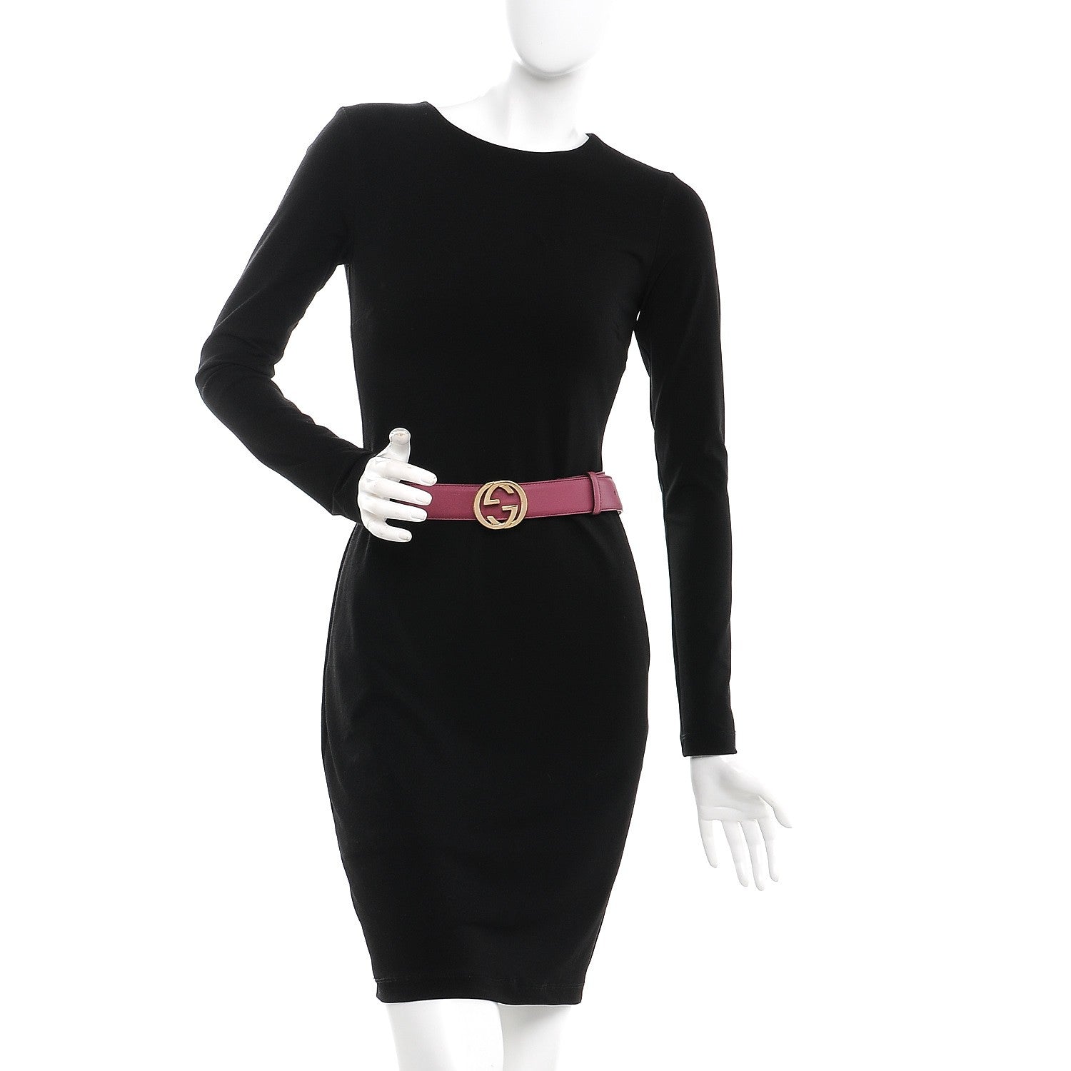 Gucci Moon Calfskin Interlocking G 37mm Belt 90 36 New Rosette 2 of 10