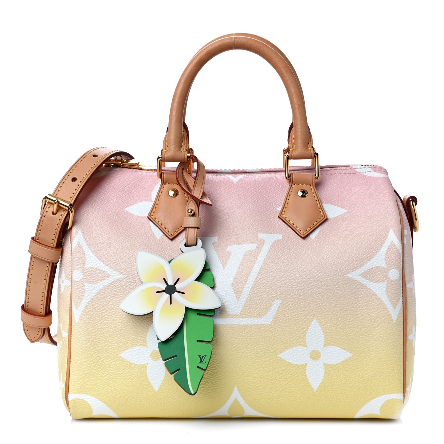 Monogram Giant By The Pool Speedy Bandouliere 25 Light Pink