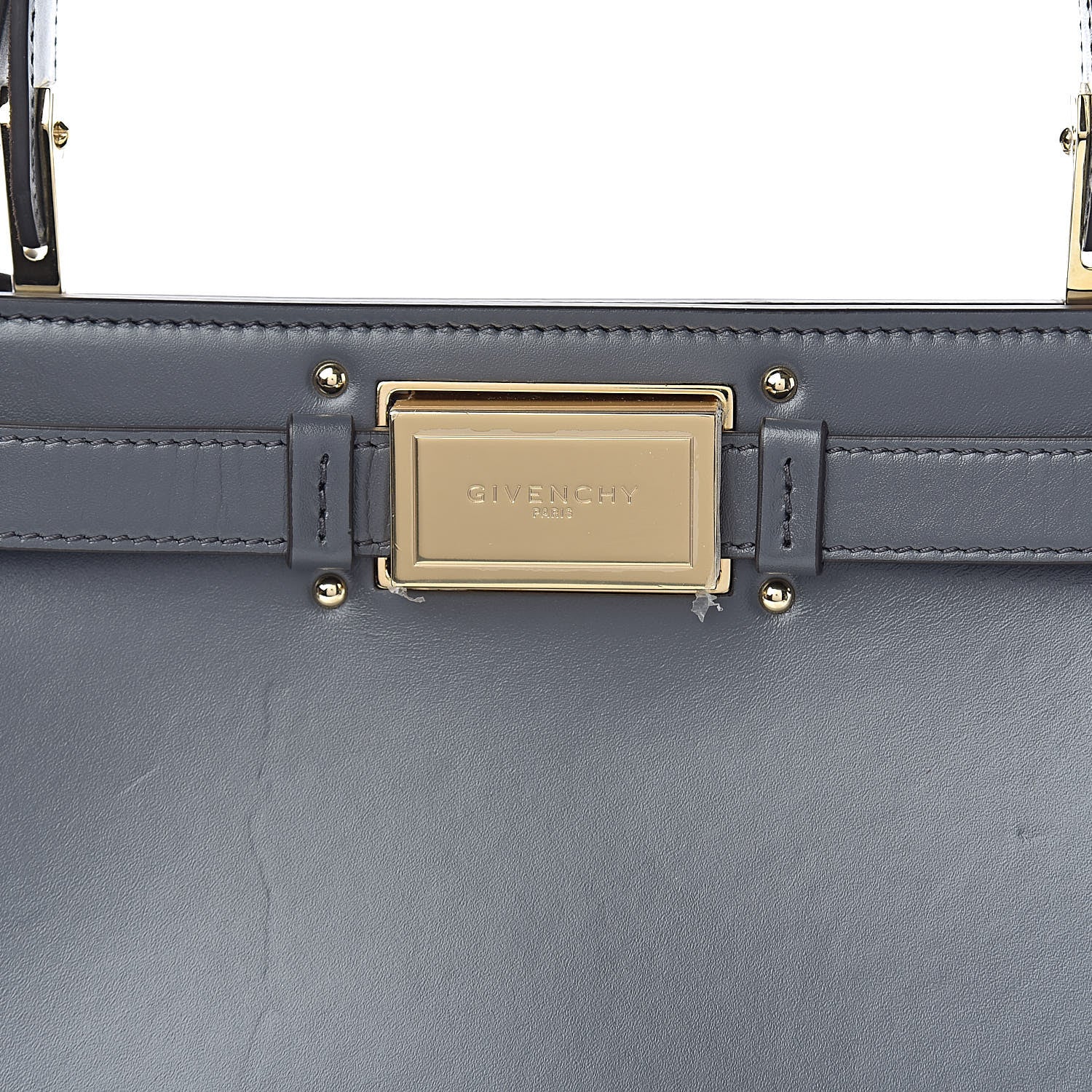 Givenchy Calfskin Small Bespoke Shoulder Bag Storm Grey 11 of 11