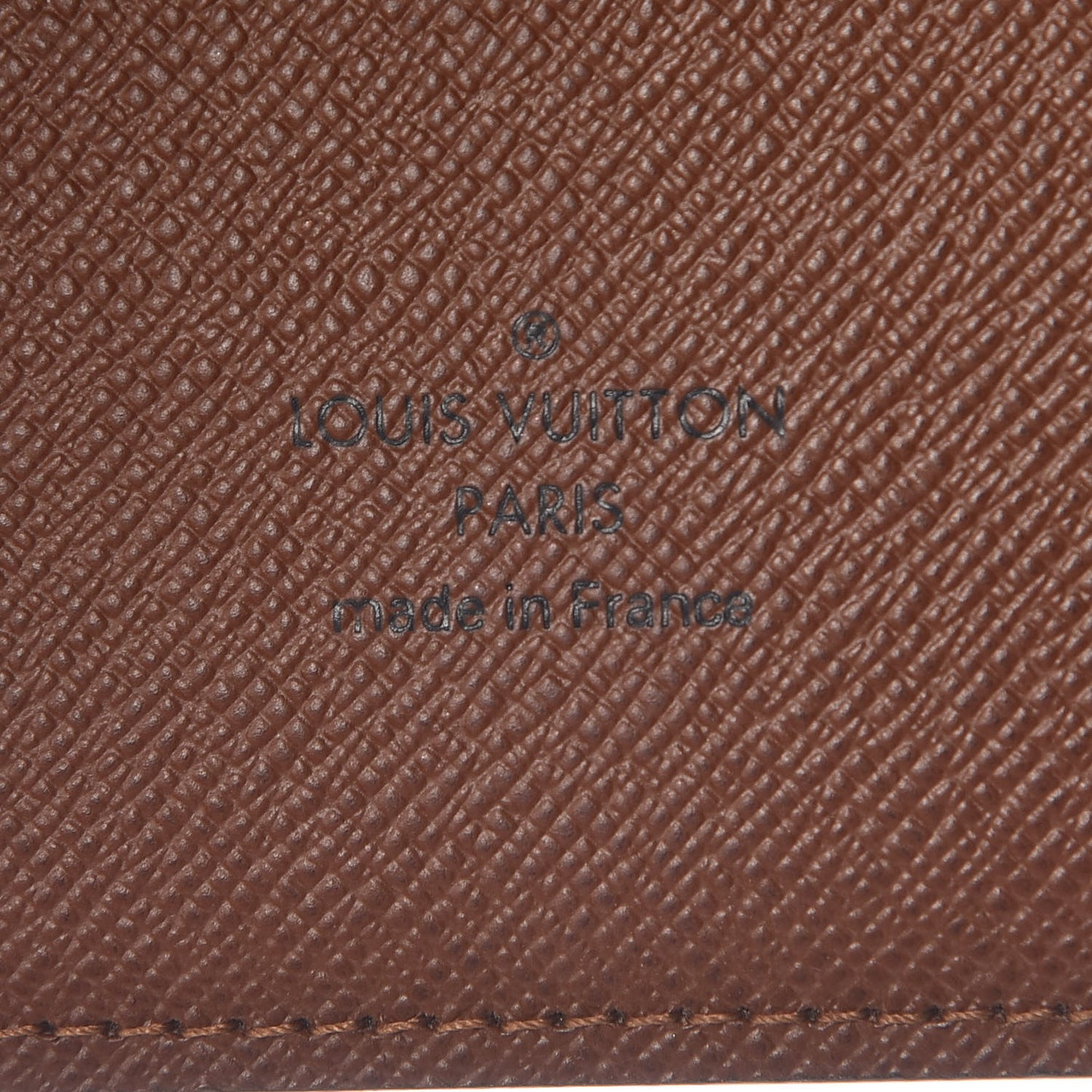 Monogram Large Ring Agenda Cover