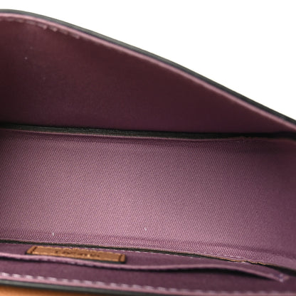 Versace Grained Calfskin La Medusa Flap Shoulder Bag Brown 5 of 8