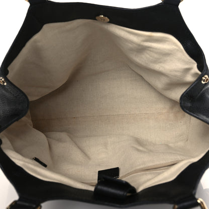 Gucci Calfskin Medium Sukey Tote Black 4 of 10