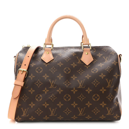 Louis Vuitton Monogram Speedy Bandouliere 30 1 of 12