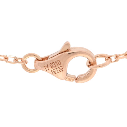 Cartier 18K Pink Yellow White Gold Trinity Heart Necklace 4 of 5