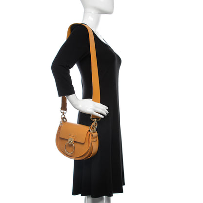 Chloe Calfskin Small Tess Bag Burning Camel 2 of 10