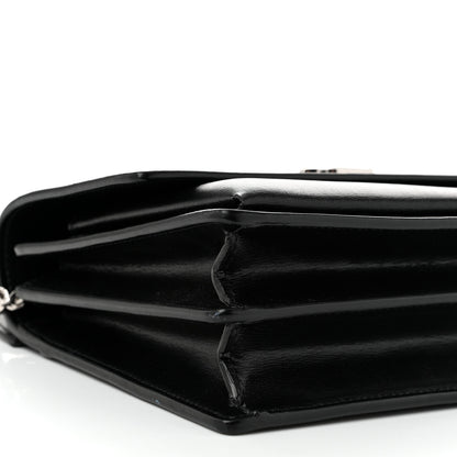Saint Laurent Coated Bark Calfskin Medium Monogram Sunset Black 9 of 10