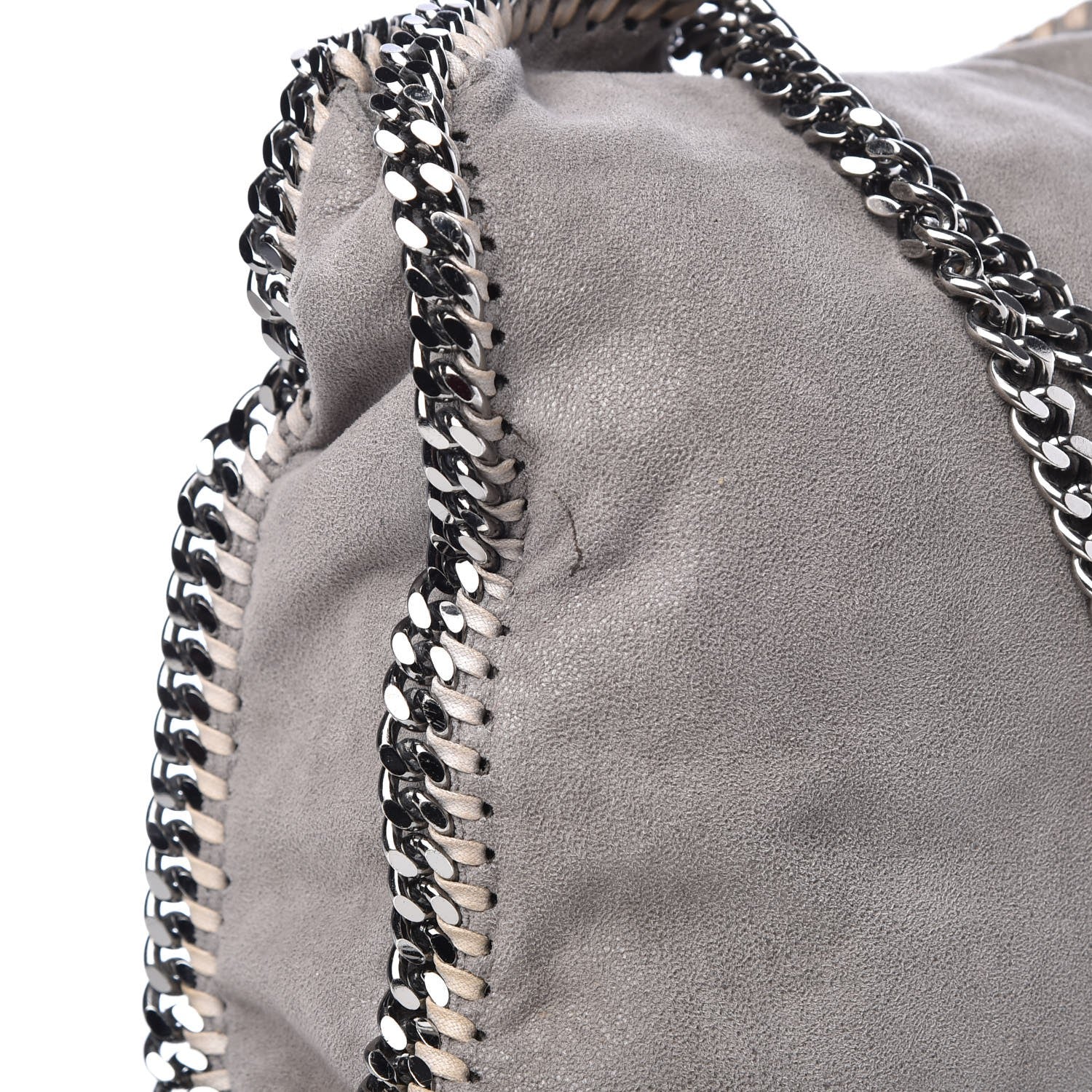 Stella McCartney Shaggy Deer Small Falabella Tote Light Grey 10 of 13