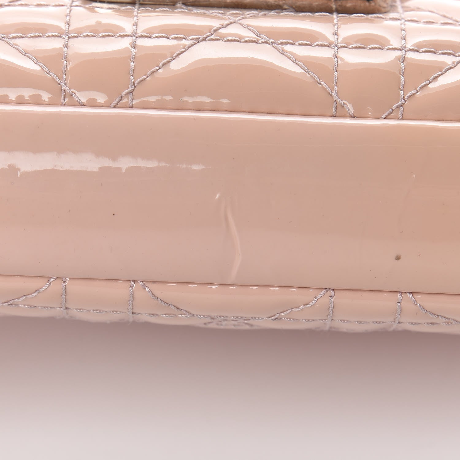 Christian Dior Patent Cannage Miss Dior Promenade Pouch Pink 12 of 14