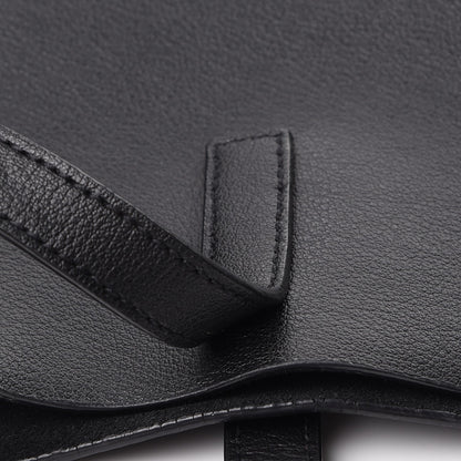 Saint Laurent Calfskin Large Shopping Tote Black 16 of 16