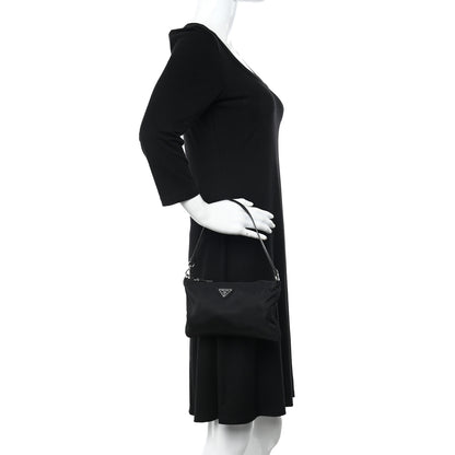 Prada Re-Nylon Vela Pouch Black 2 of 12