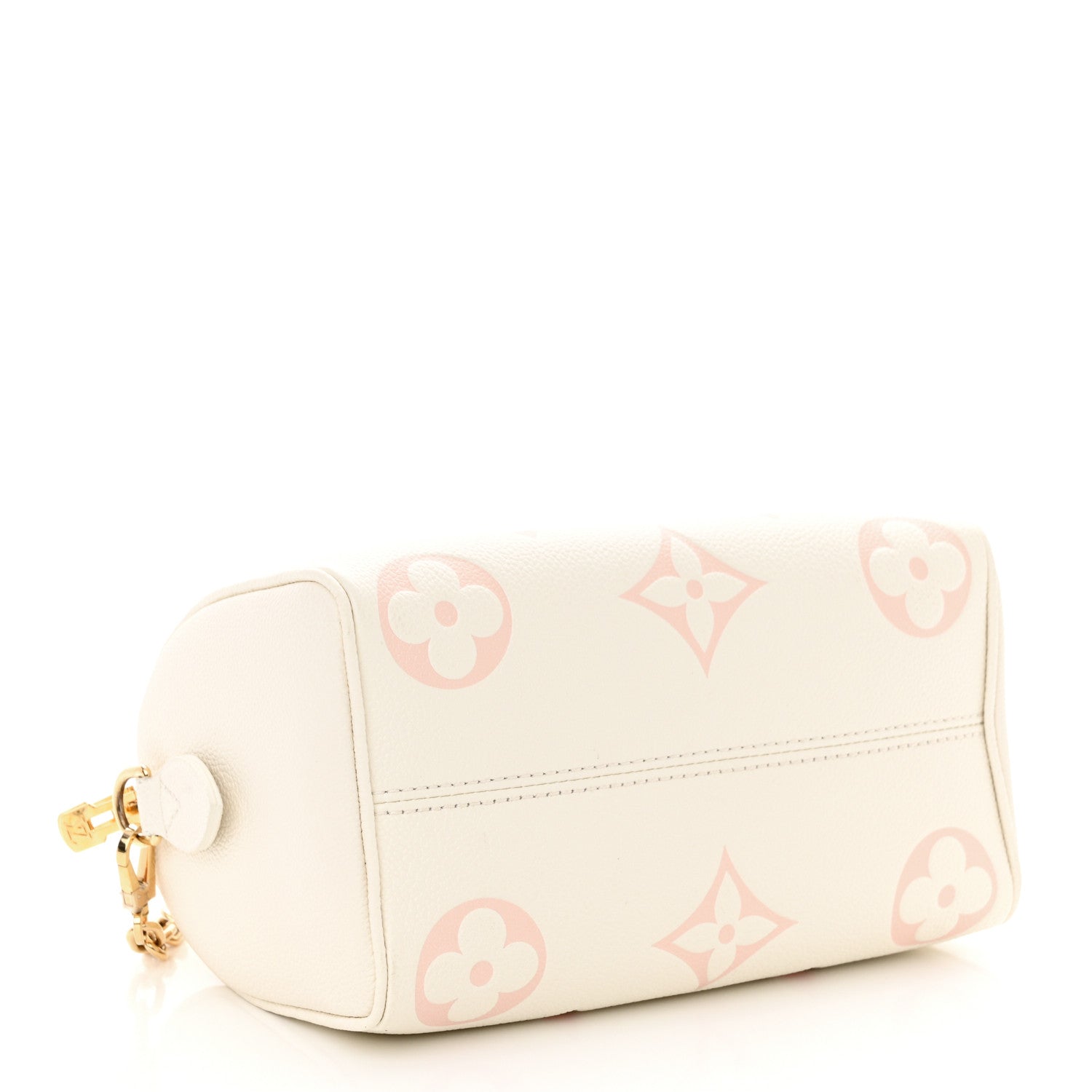 Louis Vuitton Empreinte Monogram Giant Speedy Bandouliere 20 Latte Chamallow 4 of 13