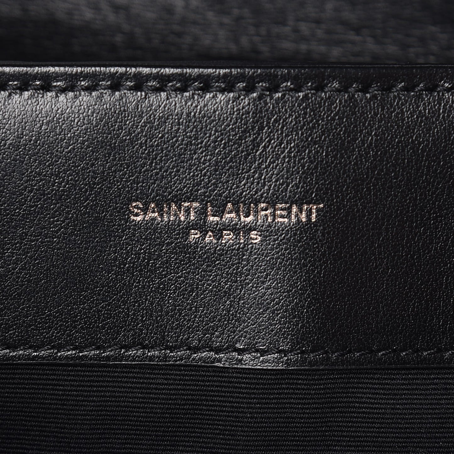 Calfskin Y Quilted Monogram Medium Loulou Chain Satchel Black