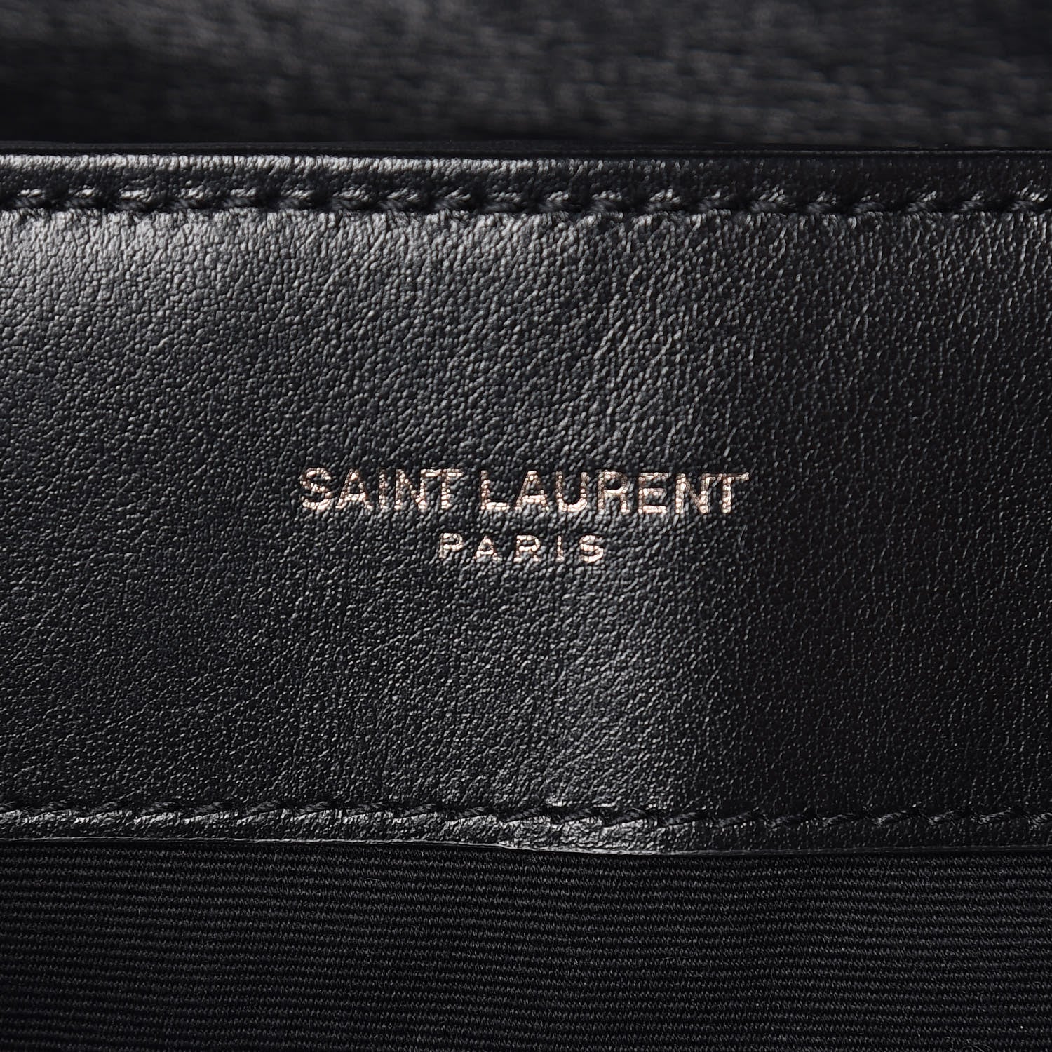 Saint Laurent Calfskin Y Quilted Monogram Medium Loulou Chain Satchel Black 6 of 11