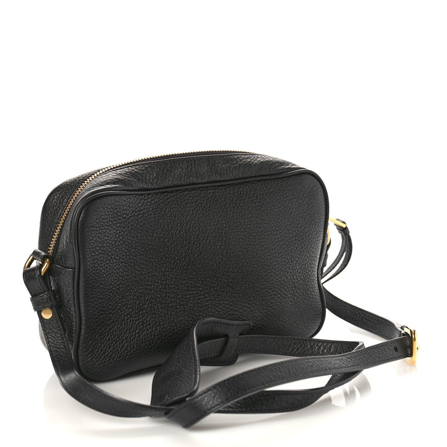 Prada Vitello Phenix Camera Bag Black 3 of 9
