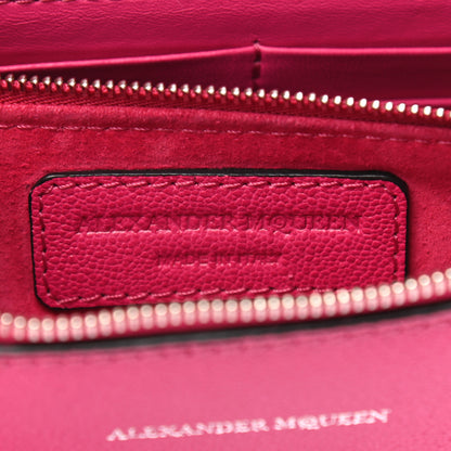 Alexander McQueen Grained Calfskin Medium Insignia Flap Pink 6 of 9