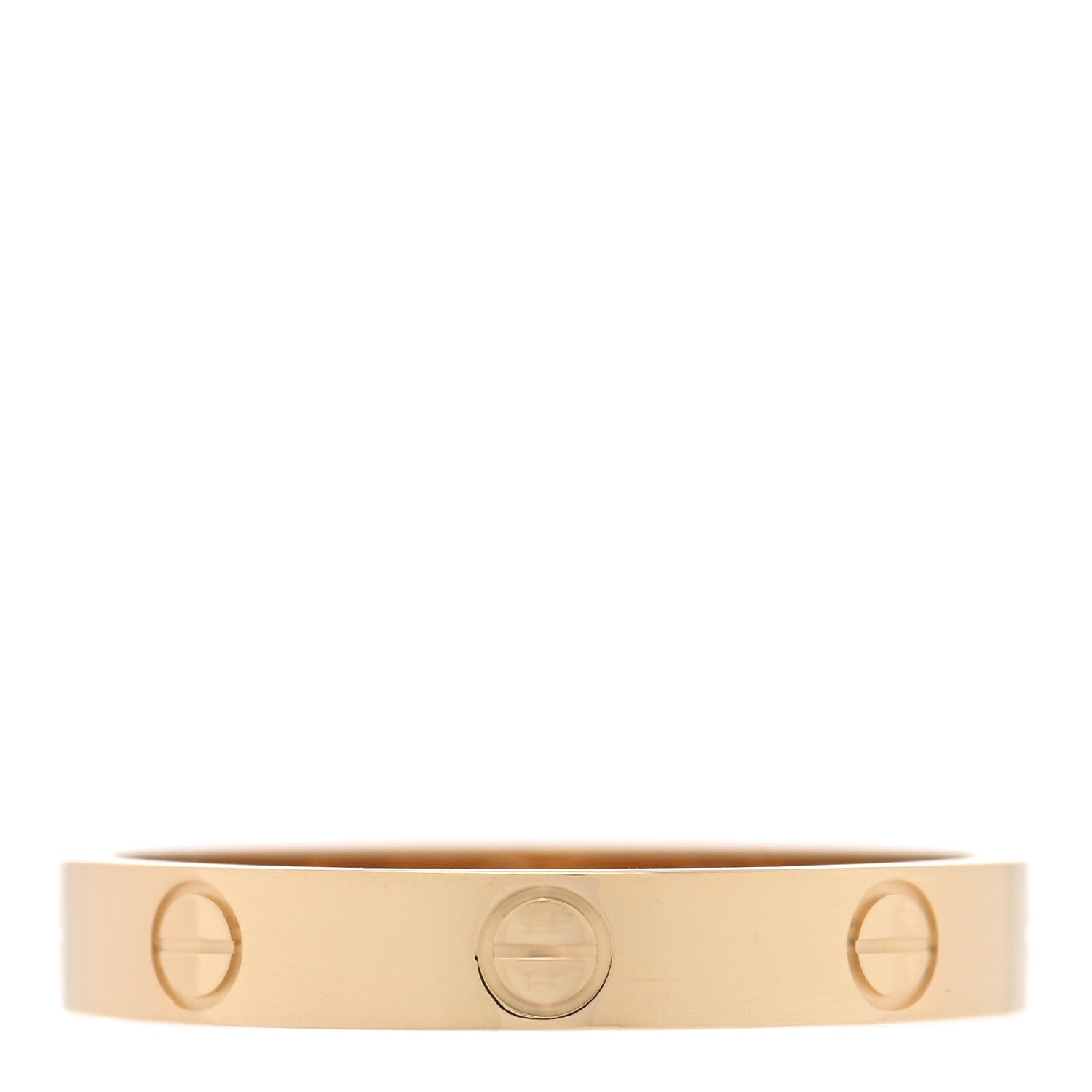 Cartier 18K Yellow Gold 3.5mm LOVE Wedding Band Ring 62 10 3 of 5
