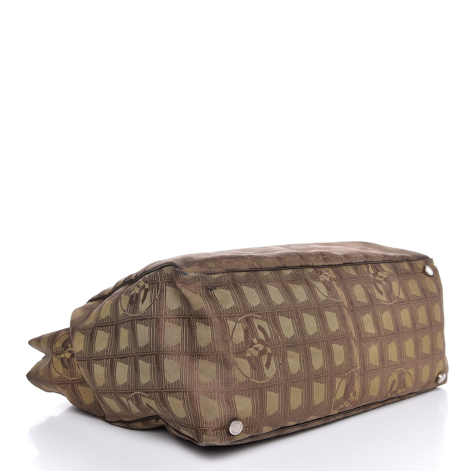 Chanel Nylon Medium Travel Tote Khaki 4 of 16