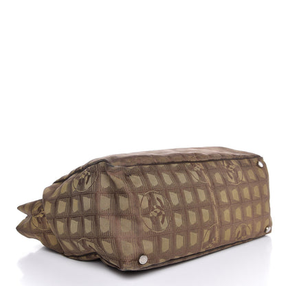 Chanel Nylon Medium Travel Tote Khaki 4 of 16