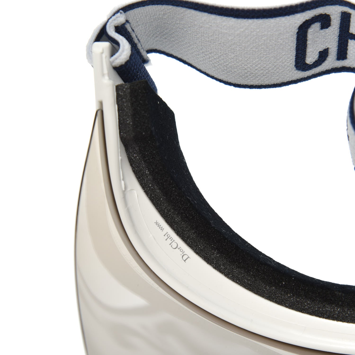 Christian Dior Mirrored DiorClub1 Sun Visor Silver 5 of 6