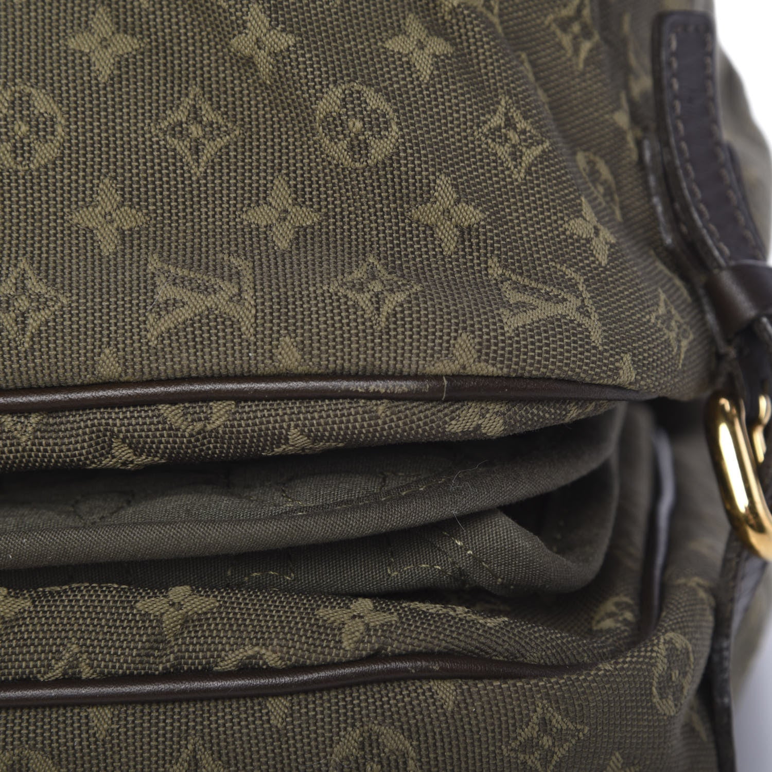 Louis Vuitton Mini Lin Sac a Langer Diaper Bag Kaki 11 of 17