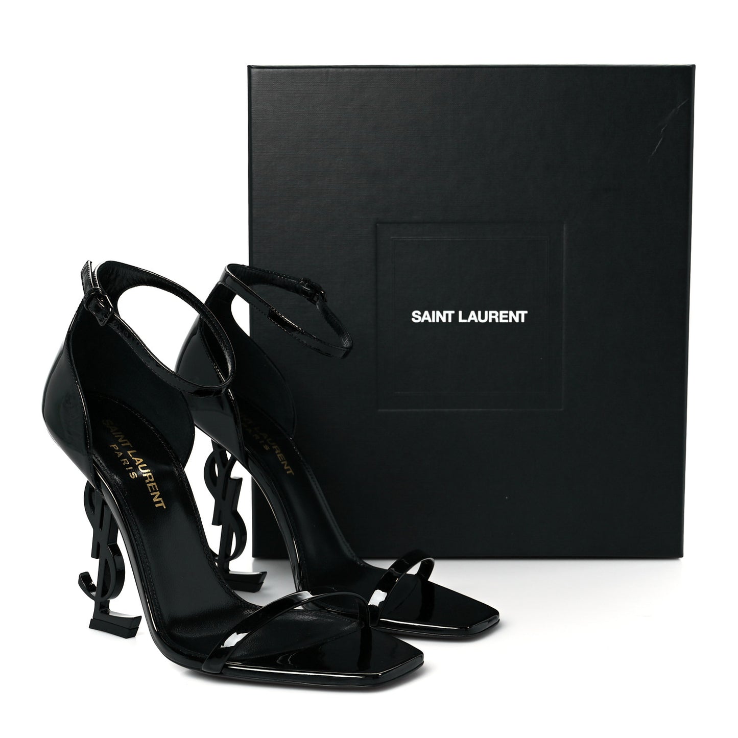 Patent Cassandra 100 Sandals 36.5 Black