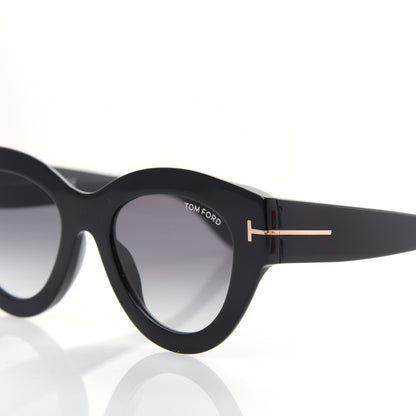 Tom Ford Slater Cat Eye Sunglasses TF658 Black 7 of 8