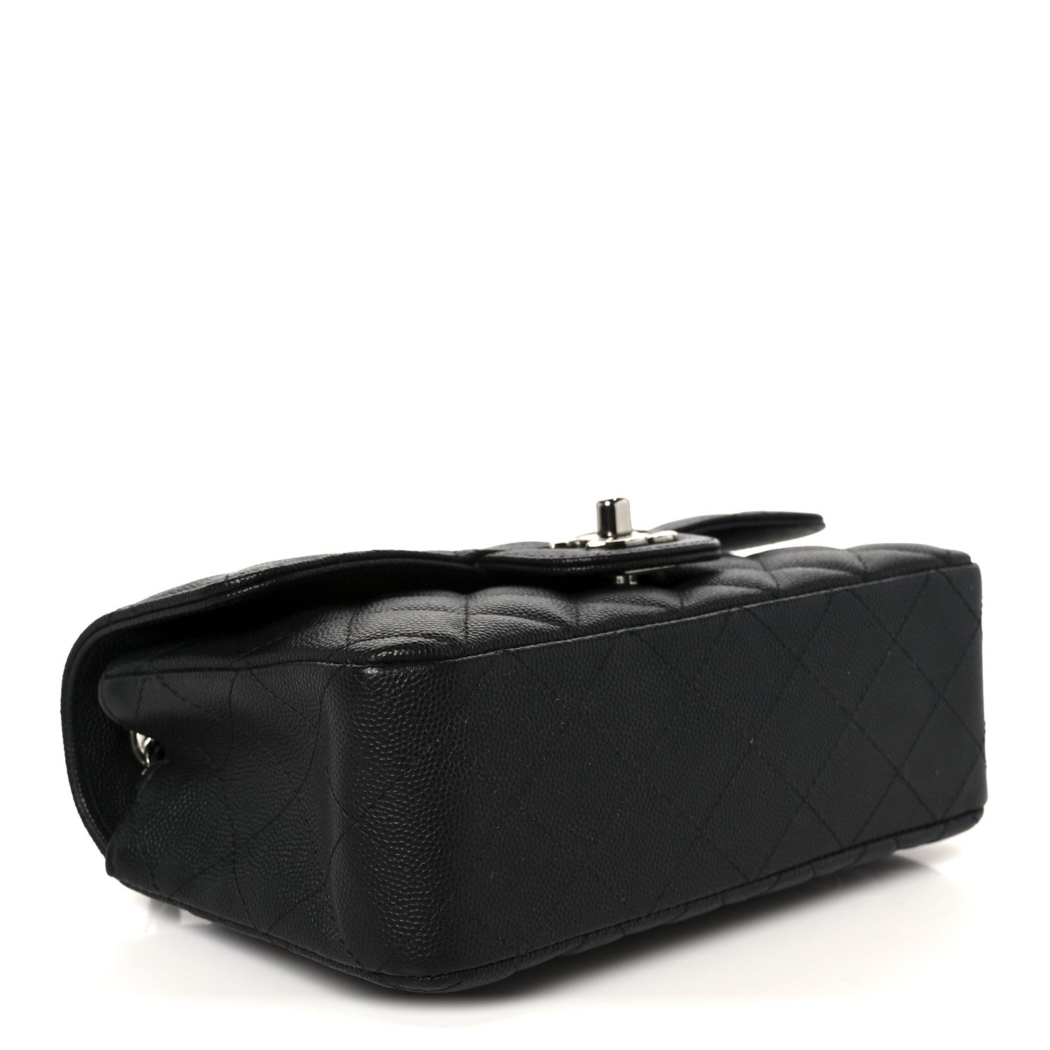 Chanel Caviar Quilted Mini Rectangular Flap Black 4 of 12