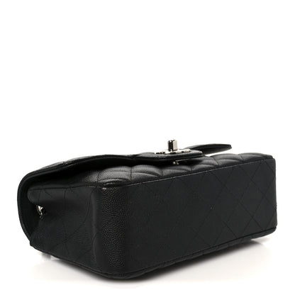 Chanel Caviar Quilted Mini Rectangular Flap Black 4 of 12