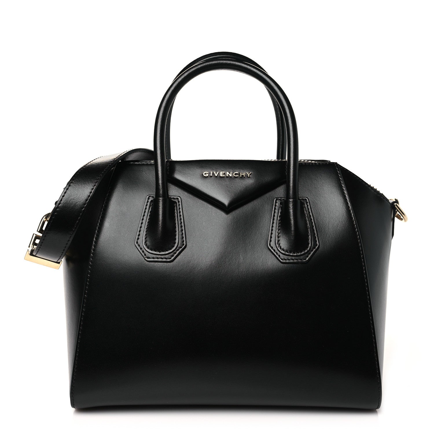 Givenchy Shiny Lord Calfskin Small Antigona Black 1 of 10