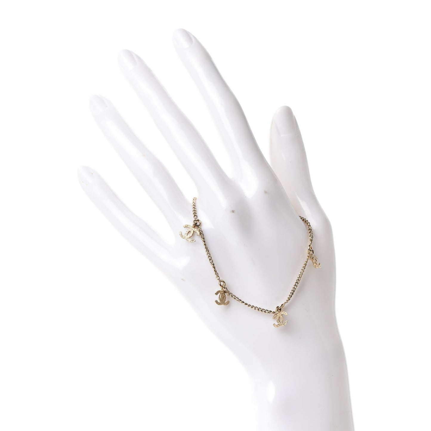 CC Charm Bracelet Gold