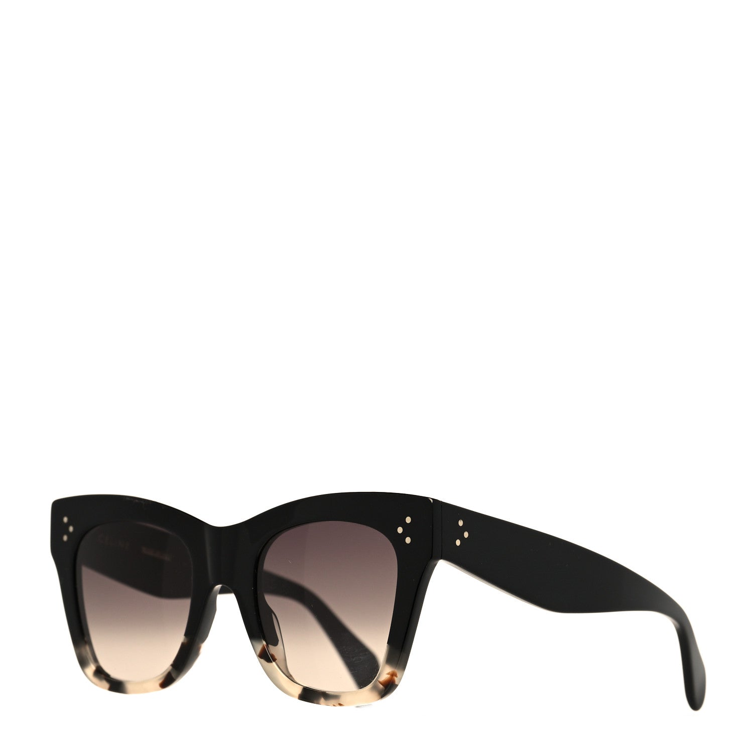 Celine Acetate Cat Eye Sunglasses CL40004I Grey Black 1 of 6
