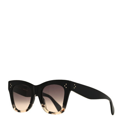 Celine Acetate Cat Eye Sunglasses CL40004I Grey Black 1 of 6