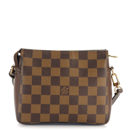 Louis Vuitton Damier Ebene Trousse Make Up Bag Pochette 1 of 8