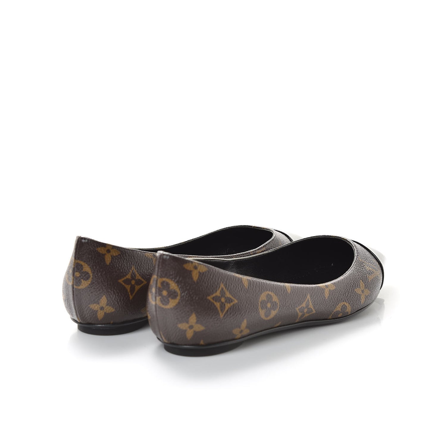 Patent Monogram Fetish Ballerina Flats 38.5