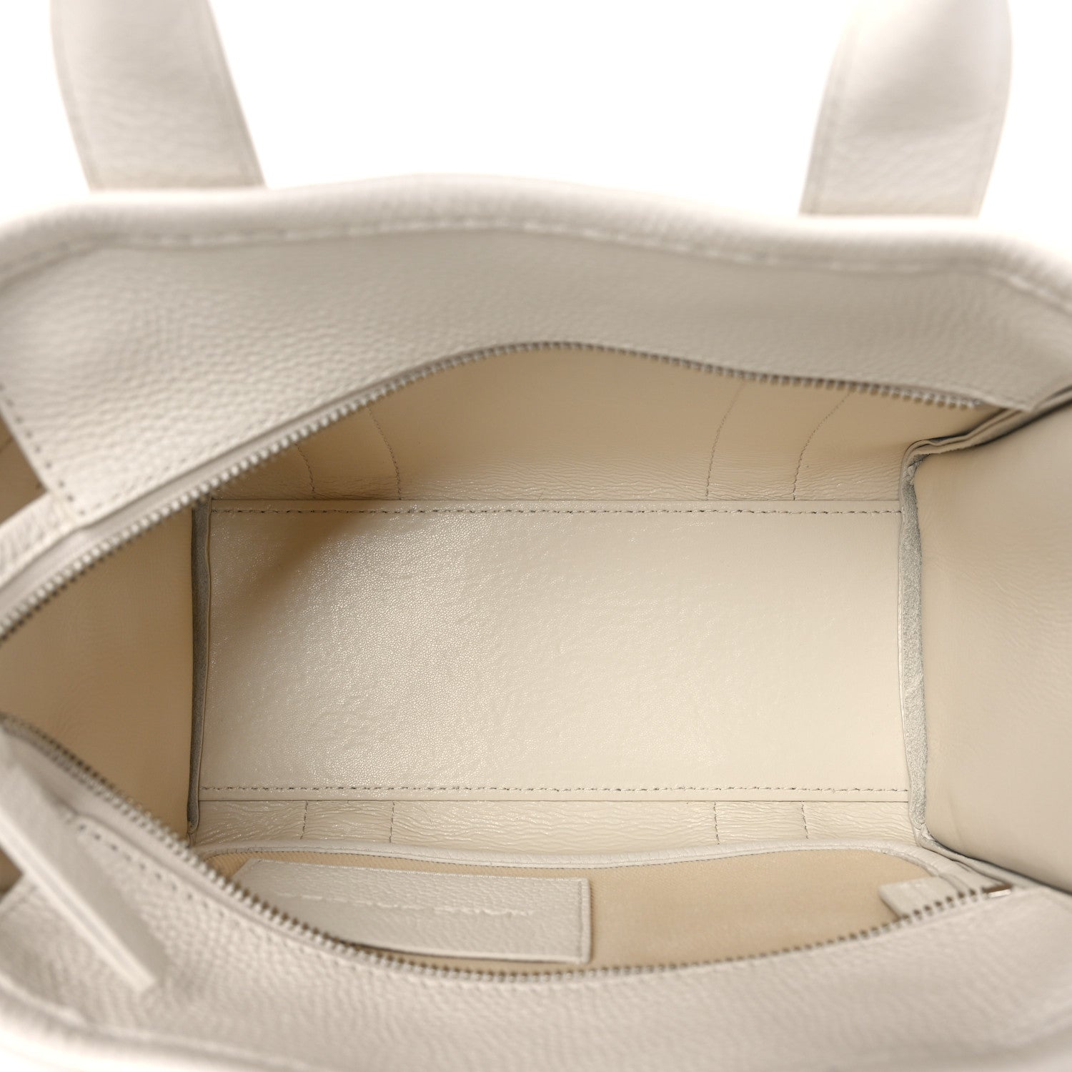 Marc Jacobs Grained Calfskin Small The Tote Bag Cotton 5 of 8