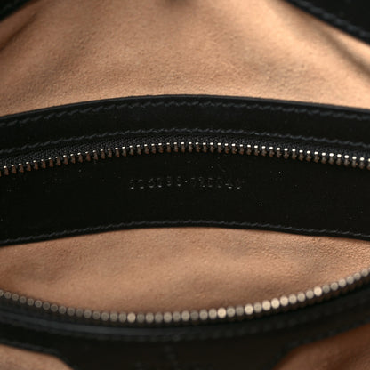 Gucci Calfskin Matelasse Aria Medium GG Marmont Shoulder Tote Black 7 of 11