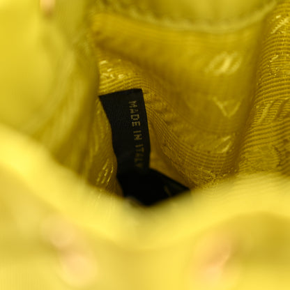 Prada Re-Nylon Saffiano Mini Icon Keychain Charm Edera 5 of 10