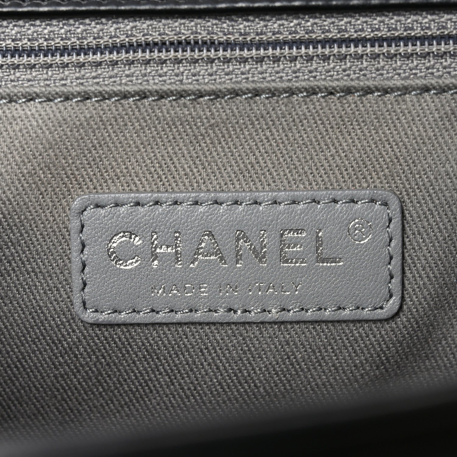 Chanel Lambskin Quilted Large Boy Flap Black 6 of 10