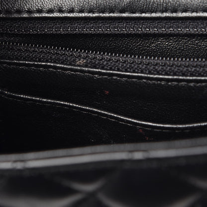 Chanel Lambskin Quilted Mini Rectangular Flap Black 8 of 9