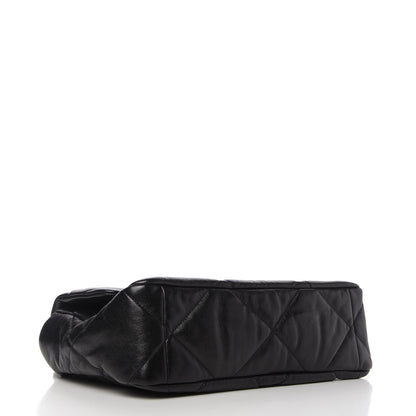 Chanel Lambskin Quilted Large Chanel 19 Flap Black 4 of 11