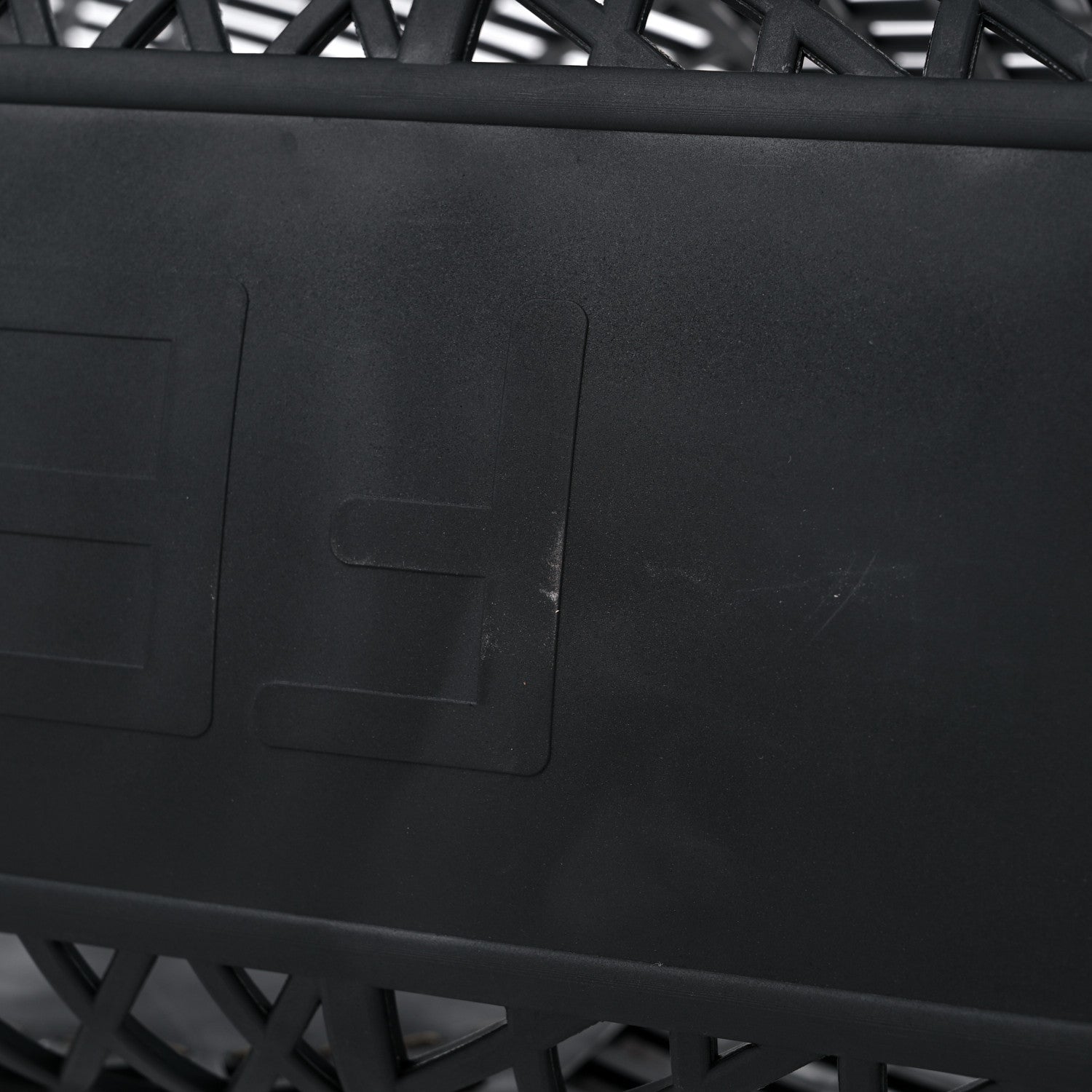 Fendi Recycled Plastic Vitello Liberty Matte Medium Fendi Basket Black Miele Scuro 13 of 13