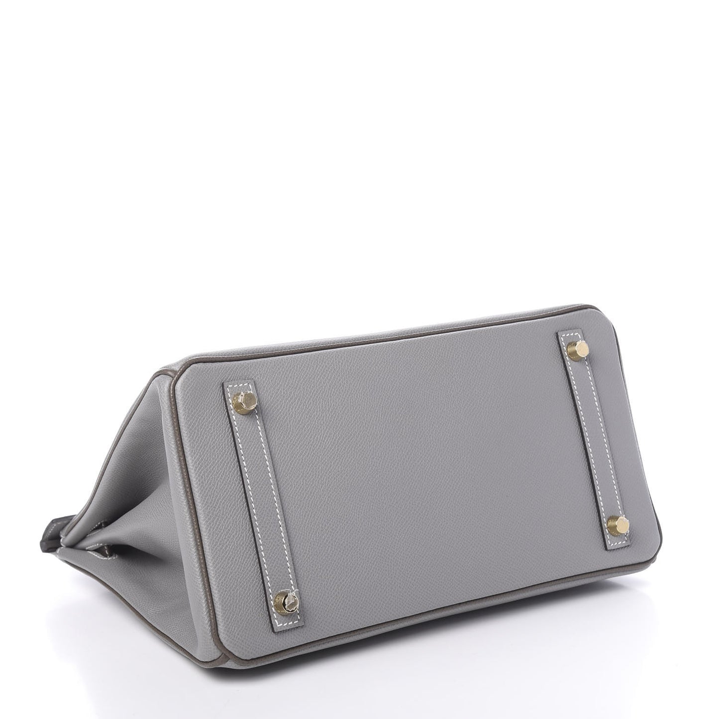Epsom Horseshoe Birkin 30 Etain Gris Mouette