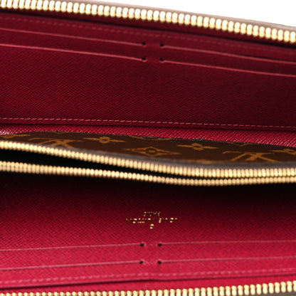 Louis Vuitton Monogram Clemence Wallet Fuchsia 5 of 6