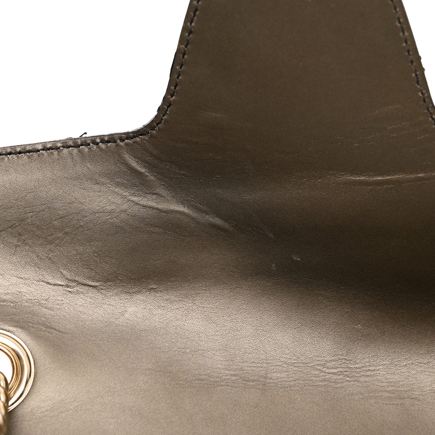 Gucci Shine Guccissima Medium Emily Chain Shoulder Bag Sasso 15 of 15