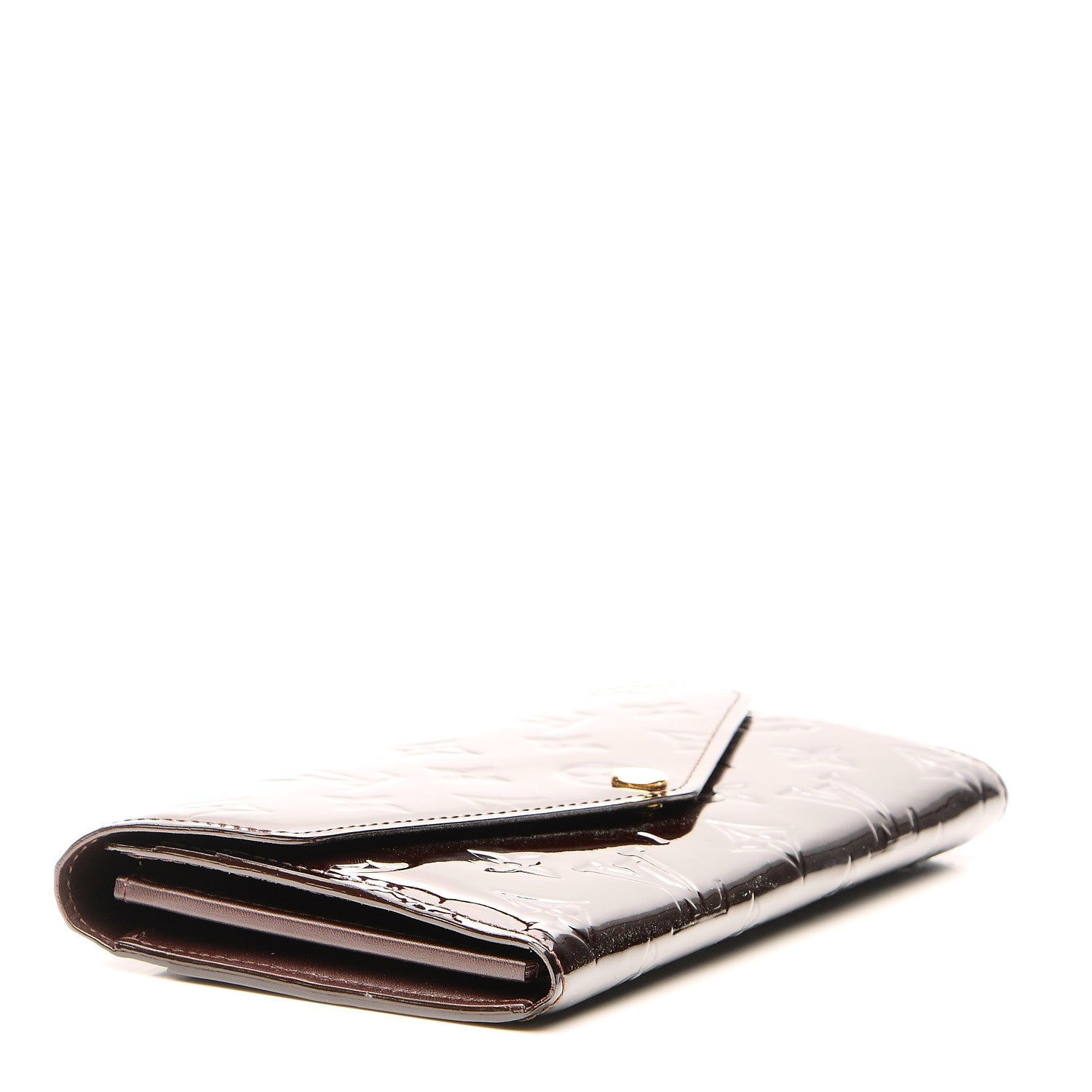Louis Vuitton Vernis Sarah Wallet NM Amarante 4 of 7