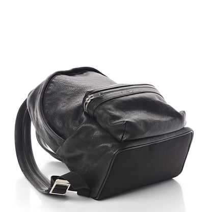 Saint Laurent Lambskin Mini City Backpack Black 4 of 9